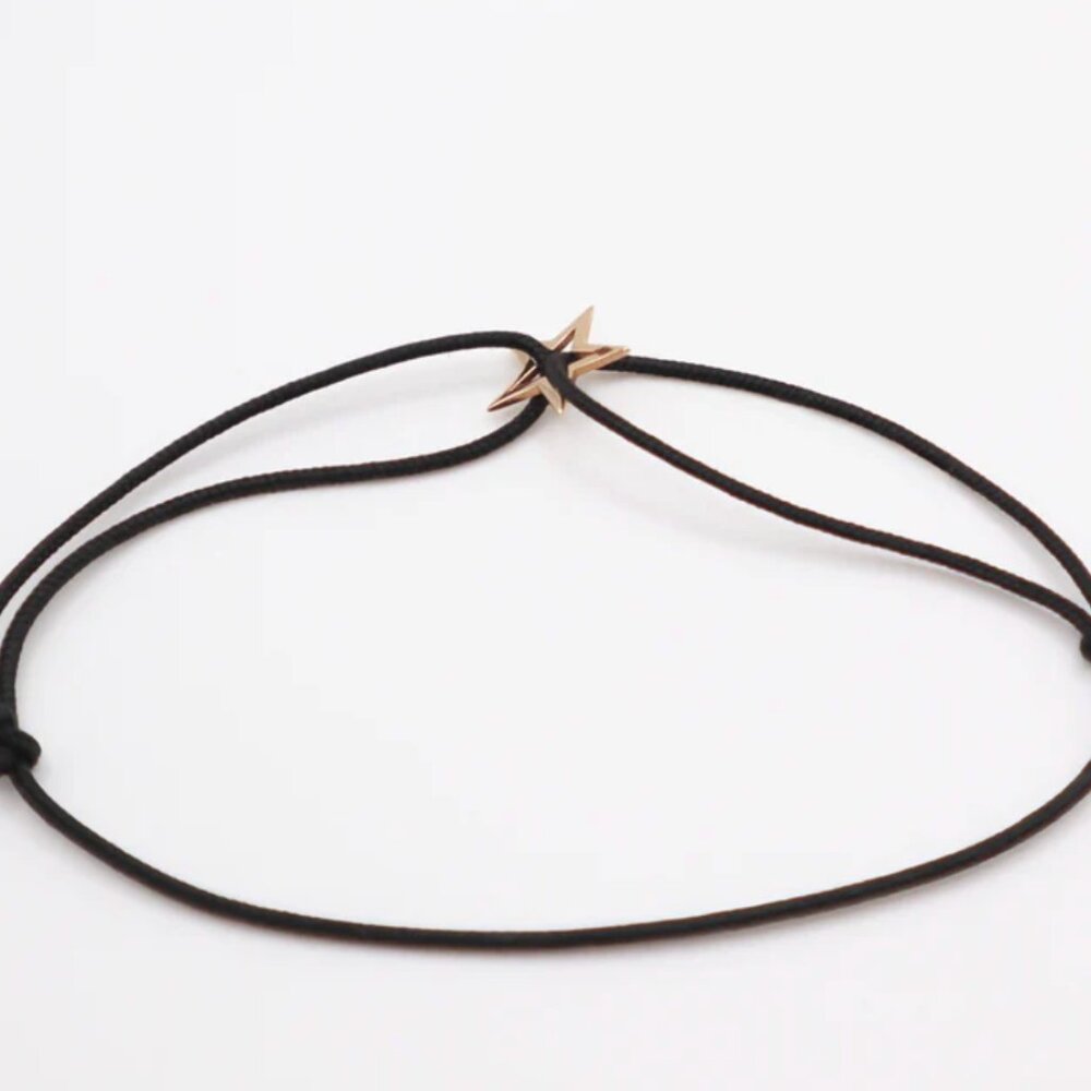 18k Gold Star Bracelet - Picture 3 of 5